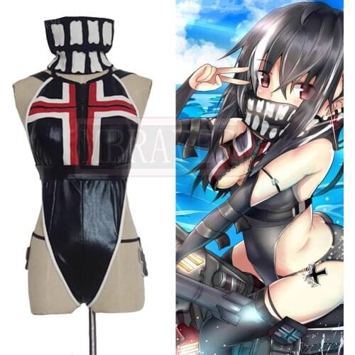 Azur Lane U47 Swimsuit Sukumizu Sex Cos Cosplay Costume Halloween Custom Made Free Shipping
