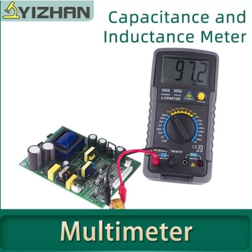 LCR4070D LCR Meter Multimeter Digital Professional Capacitor Inductance Meter Ohmmeter Checker Inductance Measurement Meter