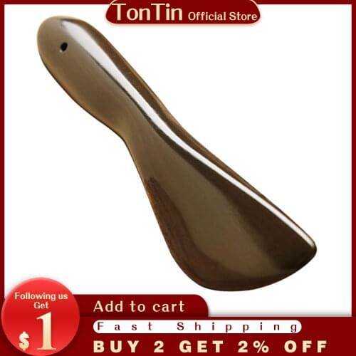 Scrapping guasha stone massage5A grade Original Si Bin brown color Bian stone massage guasha kit beauty face spoon meridian pen