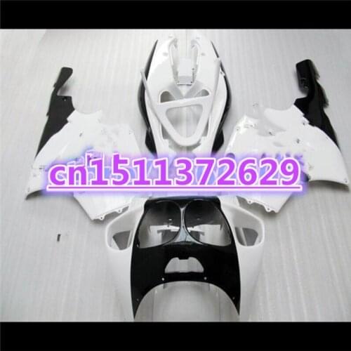 100% new Fairing For KAWASAKI NINJA ZX 7R 96 97 98 99 00 01 02 03 ZX 7R 1996-2003 ZX7R 96-03 white+black