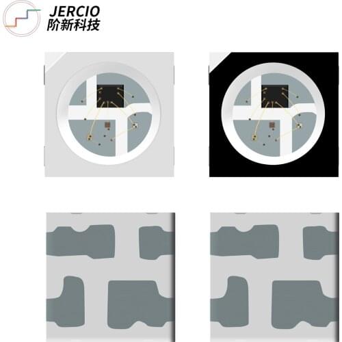 Jercio LED 50~1000pcs SK6812mini / WS2812mini / XT1505 3535 RGB Programmable White/Black Individually Addressable SMD LED Light