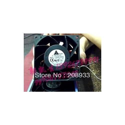 For Delta DELTA 8cm 8038 12V 1.80A FFB0812EHE violence double ball bearing fan speed+cooling fan