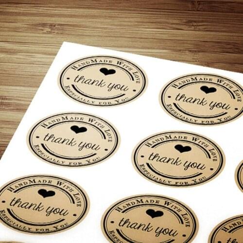 Thank You Stickers ，Personalize Social Media Stickers, Business Stickers, Order Package Lables