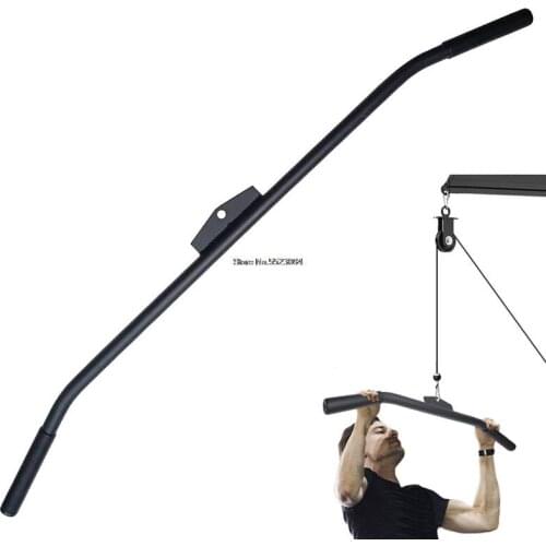 Fitness Lat Pull Down T-bar Rowing Machine Grip Home Gym Tricep Blaster Training Pully Cable Machine Handle Attachment Load150KG