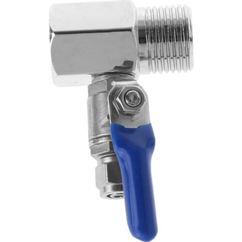 Water Purifier Reverse Osmosis Tee Inlet Ball Valve Set 1/2\" BSP To 1/4\" Tube 50JC