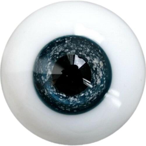 [wamami] 6mm 8mm 10mm 12mm 14mm 16mm 18mm 20mm 22mm 24mm Blue Glass Eyes Eyeball BJD Doll Dollfie Reborn Making Crafts