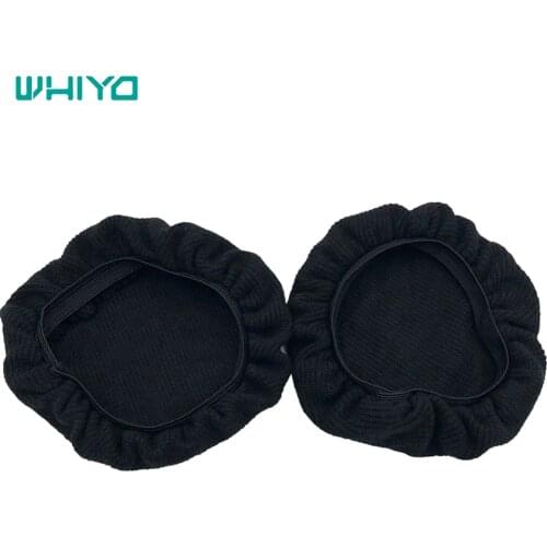 Whiyo 2 pairs of Sleeve Stretch Covers Sweat Absorption Washable Germproof Deodorizing for JVC HA-D990 HA D990 Headphones