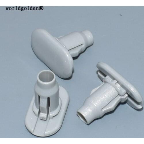 Worldgolden 100pcs plastic clip Retainer for Toyota Lexus black color or grey color