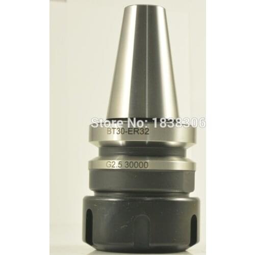 1 pcs ER32 collets BT30 CNC Tool holder for drill machine cuttingtools without keyway Suitable for CNC machine automatic change