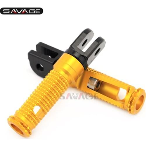 2020 Front Footrest Foot Peg For YAMAHA FZ10 FZ-10 FZ07 FZ1 Fazer FZ6 FZ-6R FZS 600 CNC Motorcycle Accessories Rider Foot Rests