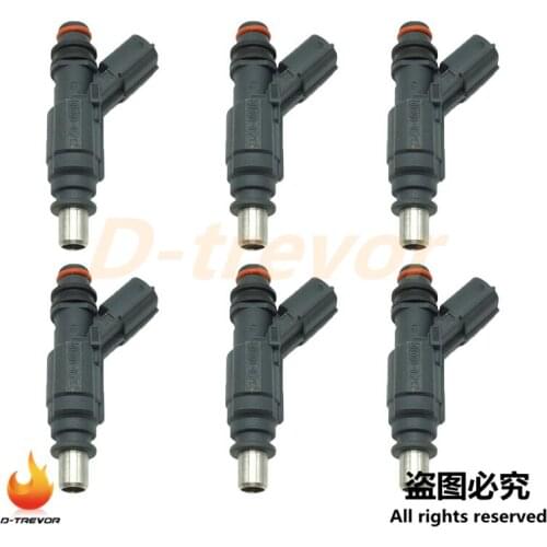 6pcs Fuel Injectors Nozzle 23250-0D030 For Toyota Corolla ZZE141 ZZE150 Avensis ZZT250 OEM 23209-0D030