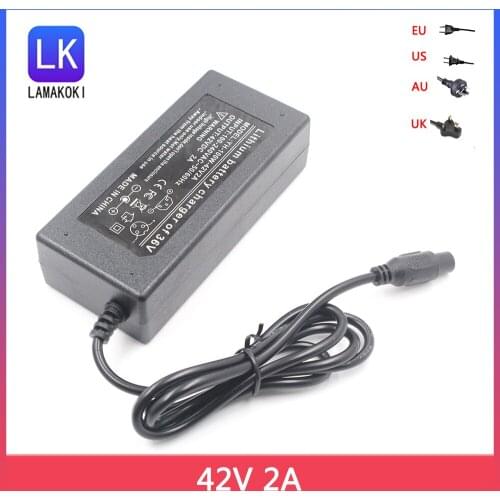 42V 2A US EU Plug Power Suppky Adapter Charger 36V 2A For 2 Wheel Self Balancing Scooter for Hoverboard Unic