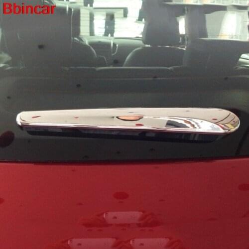 Bbincar Exterior ABS Chrme Rear Wiper Cover Trim Decration Windshield Wiper Covers Trims 1Piece For Chevrolet Trax Tracker 2014