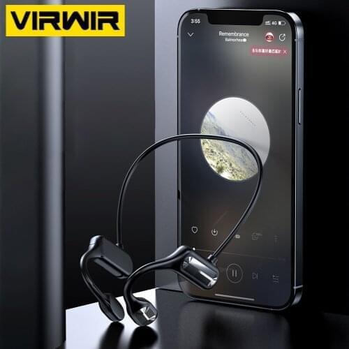 New Wireless Bluetooth Bone Conduction Headphones Ear Hook Sports Earphone Waterproof IPX 4 Headset Stereo Hands-free With Mic