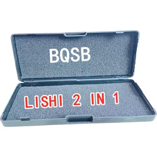 BQSB lishi 2 in 1 decoder for BAIC Saab D25 670 E1350 Tiggo door tail box ignition Saab X65