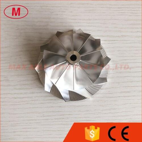 GT3582 451644-0005 61.33/82.00mm 10+0 blades Turbocharger aluminum 2618/milling/billet compressor wheel for racing