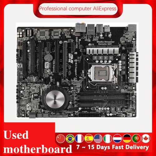 For Asus Z97-AR Desktop Motherboard Z97 LGA 1150 For Core i7 i5 i3 DDR3 SATA3 USB3.0 Original Used Mainboard