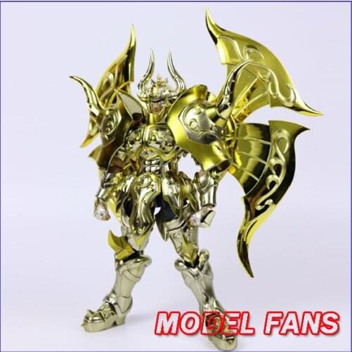 MODEL FANS IN-STOCK chuanshen model sog EX Aldebaran Taurus Saint Seiya cloth Myth Gold Saint Metal armor action figure toy