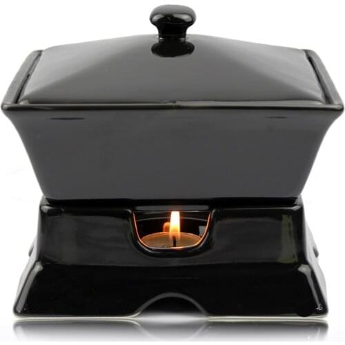 Heating Plate hotel tableware ceramic heating holding furnace stove pot lid Even the candle heating stove heating pot of alcohol