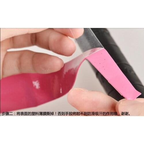 110cm x 2.7cm EVA+PU non-slip Absorb sweat keel hand gel Sports Safety Sweatband for Tennis racket badminton racket