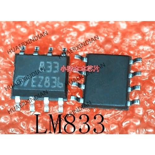 New Original LM833D LM833DT LM833 833 SOP-8