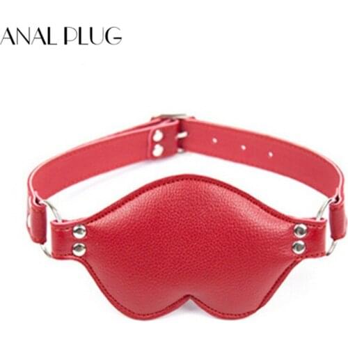 Silicone Sex Mouth Penis Glans Gag Black and rose red mouth gag Adult Sex Toys For women man Couple Sex Products