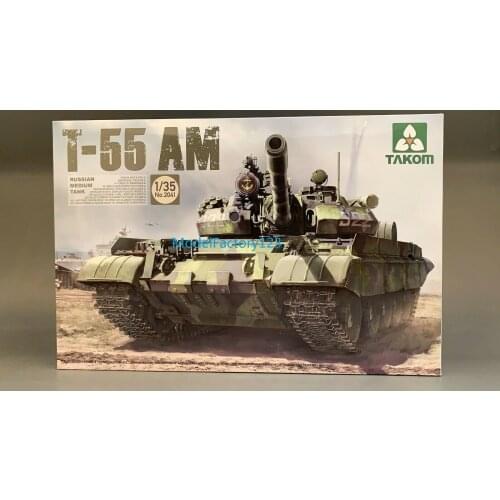 TAKOM 2041 1/35 Russian T-55AM MBT Model Kit