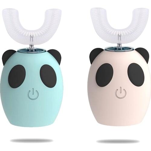 Cute Electric Toothbrush for Children Electric Teeth Tooth Brush Oral Health Soft Tooth Brush for Kids USB Rechargeable