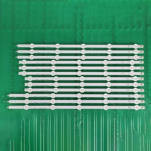 12pcs x 50 inch LED Backlight Strip for LG 50" TV 50LN5400 50LA620V 6916L-1276A 1273A 1272A 1241A 10-LEDs