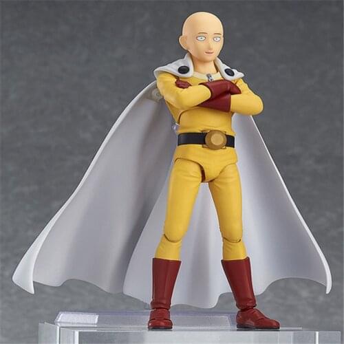 15Cm Cosplay High Quality Anime One Punch Man Movable Figure Aitama Genos Action Figure Model Toy Cosplay Props for Adults Kids