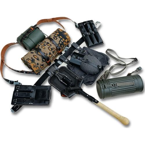 WW2 WWII German ARMY LEATHER Field Gear Package Combination SOLDIER COMBAT MILITARY EQUIPMENT COLLECTION WAR REENACTMENTS