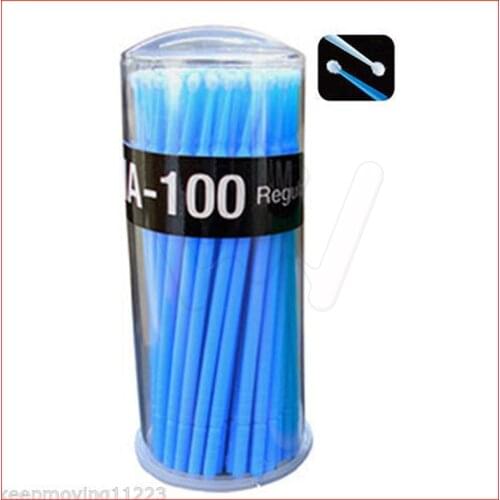 400 PCS Dental Disposable Micro Applicator Brush Bendable 1.2/1.5/2.0/2.5 mm