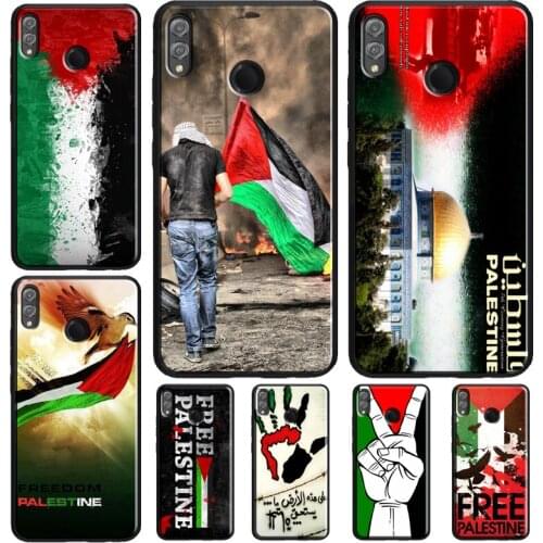 Palestine Flag Freedom Case For Huawei Honor 8X 9X 7X 20 Pro 9 10 Lite 10i 8C 8A 7A V20 Y6 Y7 Y9 2019 Nova 5T