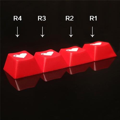 Key Cap for Keyboard PBT Keycap R1 R2 R3 R4 Key Cap OEM Height Keycaps