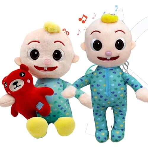 Cocomelon Toys Doll Can Sing Cocomelon Jj Doll Sing Boy Cocomelon Musical Bedtime Jj Doll Plush Toy Jj Family Kids Gift Plushie