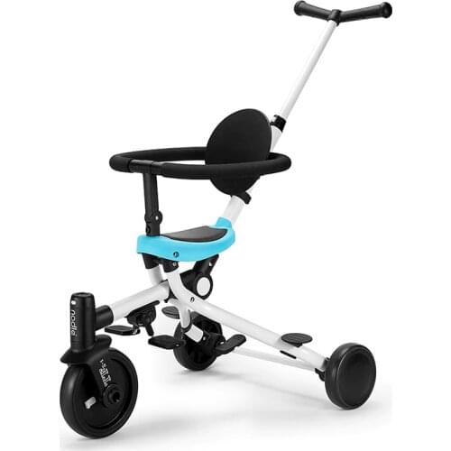 Multifunctional lightweight stroller two-way children slip baby artifact hand push tricycle foldable