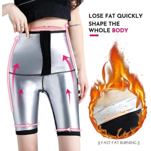 YAGIMI Sweat Sauna Pants Body Shaper Waist Trainer Tummy Hot Thermo Sweat Leggings Workout Faja Weight Loss Slimming Pants Women