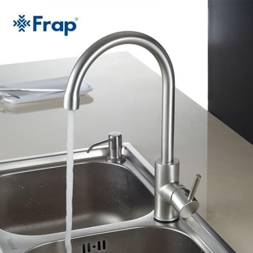 FRAP 1set High Quality water mixer tap kitchen sink faucet torneira 360 kitchen sink Mixer water tap kitchen mixer F4052