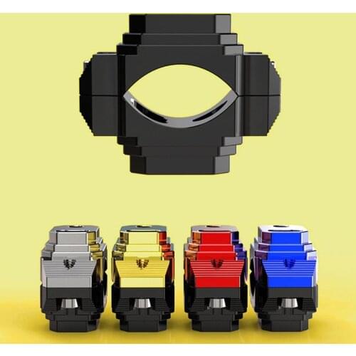 Universal Bracket Spotlight Off-Road Motorcycle Light Fixed Lamp Holder Fixture 32mm 42mm Phone Mirror Clamp Mount handlebar