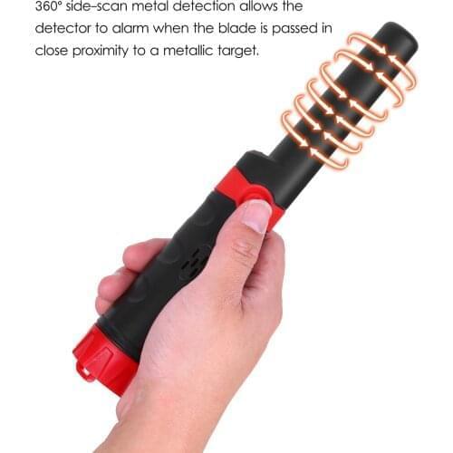 Pinpointer Metal Detector Pin Pointer Waterproof Hunting Tool Metal Locator Buzzer Vibration Tuning with Belt Holster