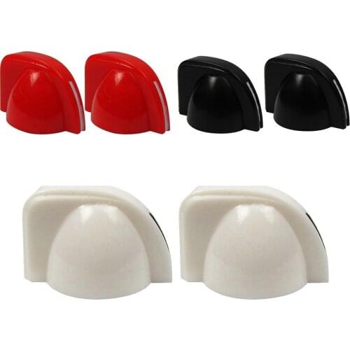 2 Pcs Guitar Chicken Head Knob Potentiometer Cap Retro Chicken Head Guitar Amplifier Knob Guitar Effect Pedal Parts Accessories