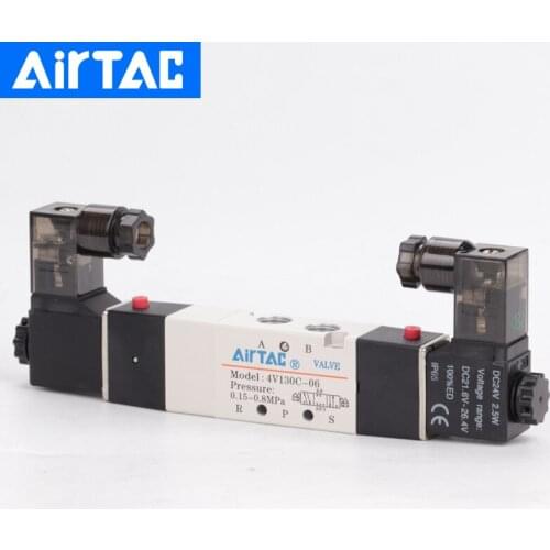 AirTac passenger solenoid valve valve 4V130C-06 4V230C-08 two-position five-way reversing valve