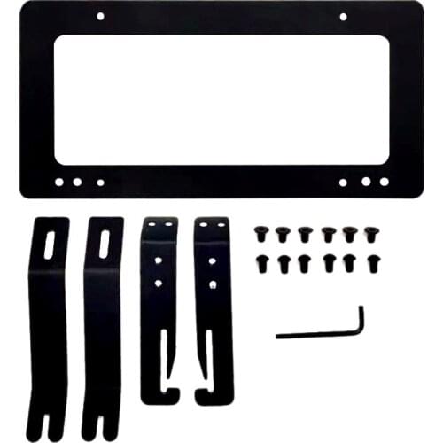Accessories for Tesla Model 3 2021 US Universal Car License Plate Frame Exterior Modification