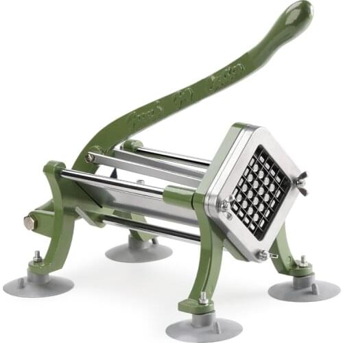 Commercial Chip Cutting Machine Potato Cutter Lettuce Strip Machine Cucumber Cutting Machine Wall Mount Installation Fries