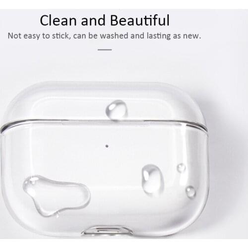 Charging Cover Bag 2021 New Transparent Wireless Earphone For Apple AirPods Pro Cases Hard PC Bluetooth-compatible Headset Box