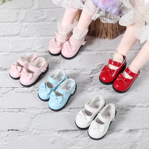 DBS little Angel 1/6 BJD shoes Macaron bow shoes