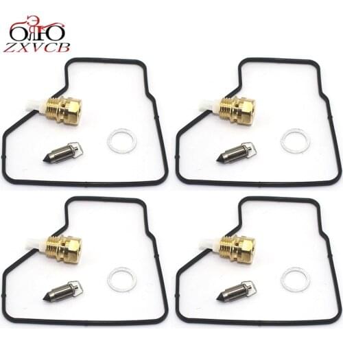 For Honda VFR400R NC30 VFR 400 R NC 30 Floating Needle Seat Parts Motorcycle Cylinder Carburetor Repair Jet Repair Kit