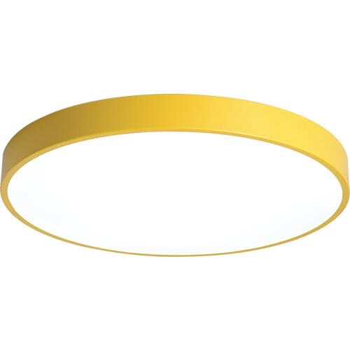 Hot Sale Ultra-Thin 5cm LED Ceiling Lights Circular Lamps Remote Control Fixture for Balcony/ The Living Room/ Kitchen