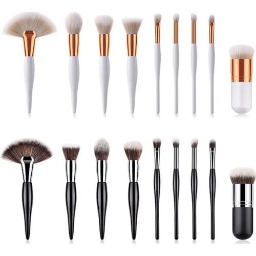 MakeUp Brushes Set special design handle for Foundation Concealer Highlighter Powder Blusher Eyeshadow