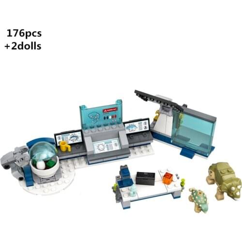 2021 NEW Lab Baby Dinosaurs Breakout​ Building Blocks Sets Bricks Jurassiced Park Creator Ideas Classic Model Kids Toys Gifts